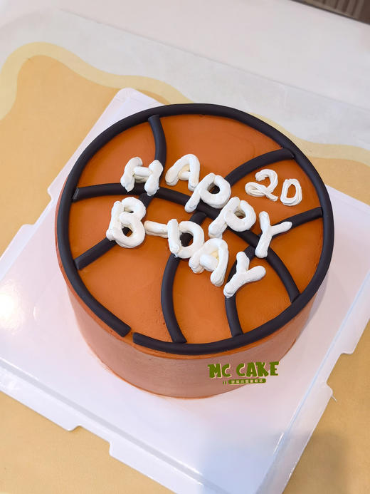 篮球手绘蛋糕 商品图0