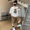 儿童装男童短袖套装2023年新款洋气夏天宝宝夏季时髦帅气夏装潮衣 商品缩略图3