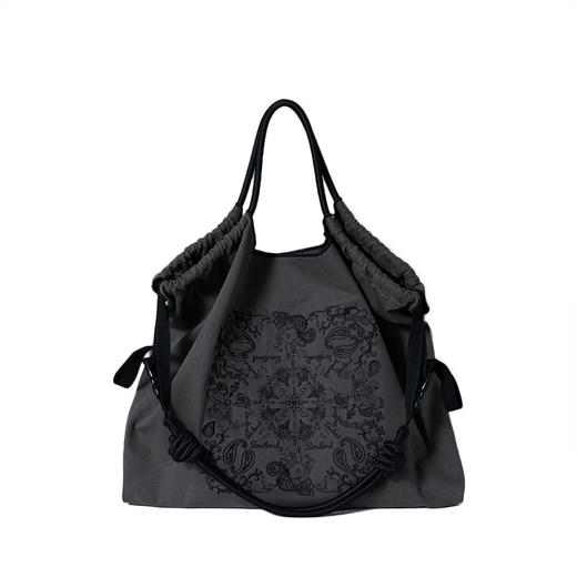 Somlord佩斯利稀有复古刺绣系列·随性百搭·慵懒中性风·大容量托特包 商品图4