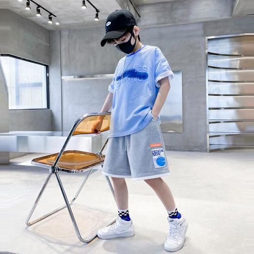 男童夏装运动套装2023新款洋气潮酷帅炸街男孩帅气儿童夏季童装 商品图0