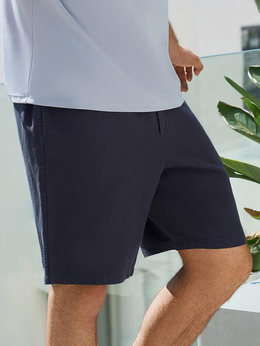 安莉芳旗下IVU男士夏季新品棉麻短裤可外穿休闲家居服裤子UF00106 商品图1