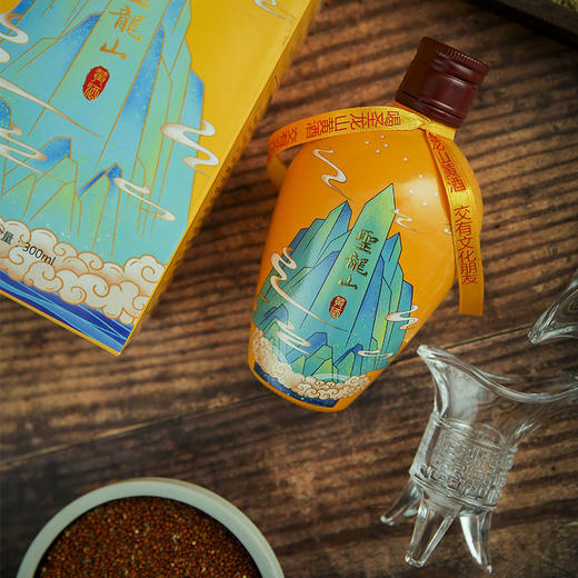 圣龙山黄酒秫谷纯粮食自然发酵酒传统美酒300ml 商品图7