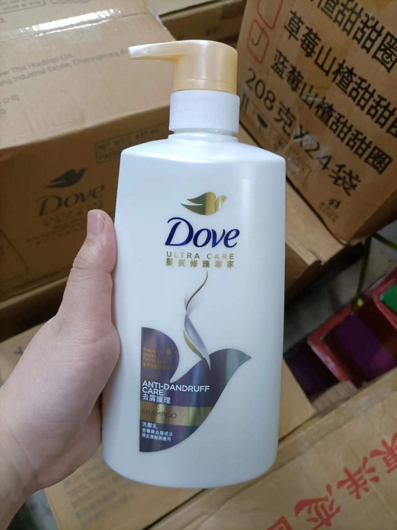 多芬洗发乳680ml（去屑护理）   8851932449267