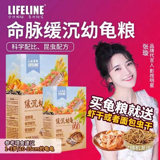 【基础粮下沉】经典系列40%高蛋白基础成长型1-3岁幼龟 商品图0