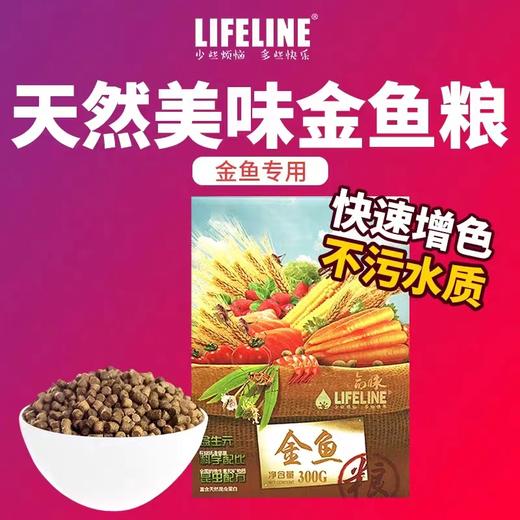 金鱼粮观赏鱼增色300g 商品图0