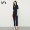IWY/藏青色西装套装夏季短袖薄款工作服售楼部置业工装ol面试正装CP13208 商品缩略图2