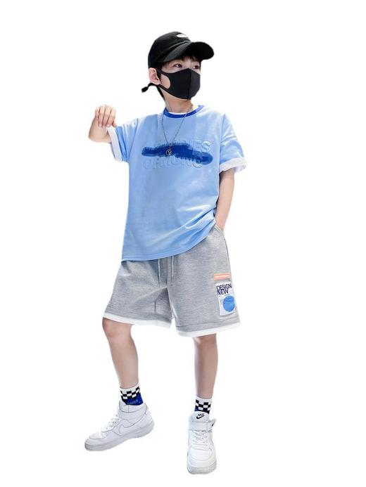 男童夏装运动套装2023新款洋气潮酷帅炸街男孩帅气儿童夏季童装 商品图4