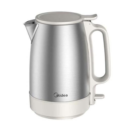 美的（Midea）家用电热水壶 电水壶不锈钢 1.7L大容量 电热一体烧水壶电茶壶 SH17DG01 商品图7