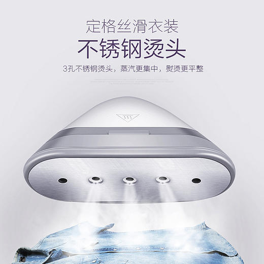 美的（Midea）1.5L 单杆 高温除菌蒸汽挂烫机 家用手持/挂式电熨斗YG-JA1 紫色 商品图2