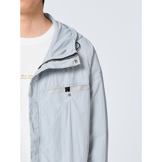 墨麦客男装2023夏季新款夹克男士休闲时尚户外冲锋衣防晒水洗透气 商品图2