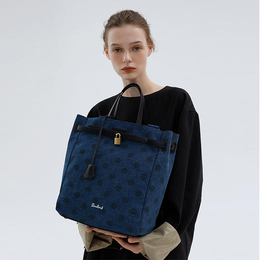 Somlord设计师款复古双肩背包·百搭轻奢手提防水个性双肩包 商品图1