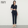 IWY/藏青色西装套装夏季短袖薄款工作服售楼部置业工装ol面试正装CP13208 商品缩略图1