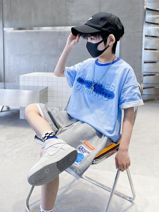 男童夏装运动套装2023新款洋气潮酷帅炸街男孩帅气儿童夏季童装 商品图1