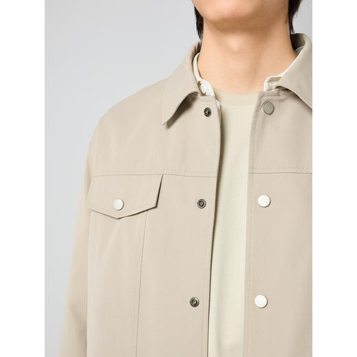 墨麦客男装2023春季新款夹克男士工装翻领上衣宽松休闲外套80731 商品图2