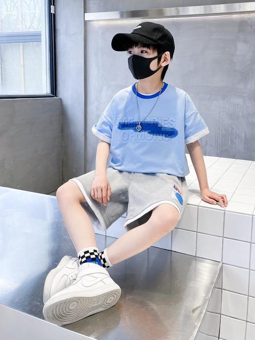 男童夏装运动套装2023新款洋气潮酷帅炸街男孩帅气儿童夏季童装 商品图2