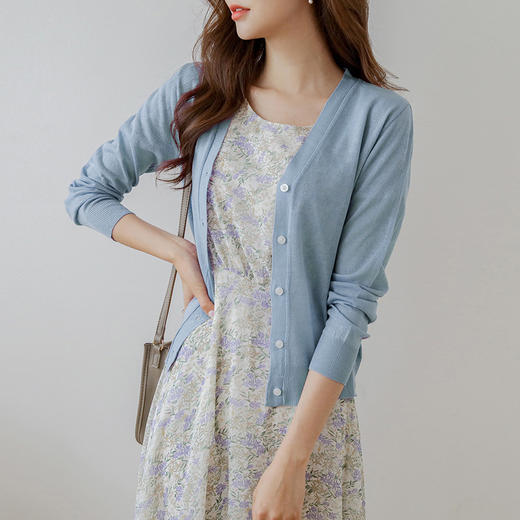 冰丝平面针夏季外搭披肩薄款SR-K1113 商品图2