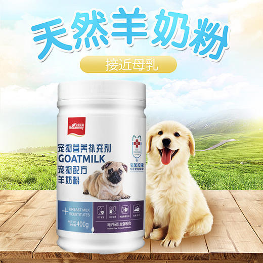 宝莱美露 狗用羊奶粉 400g 不好买包退！ 商品图1