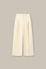 Mark Kenly Domino Tan 奶油色PEMMA双褶高腰阔腿裤 商品缩略图2