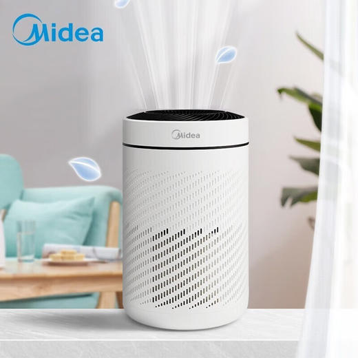 美的（Midea）空气净化器除烟味家用除灰尘空气消毒机除雾霾粉尘KJ350G-A1 商品图0