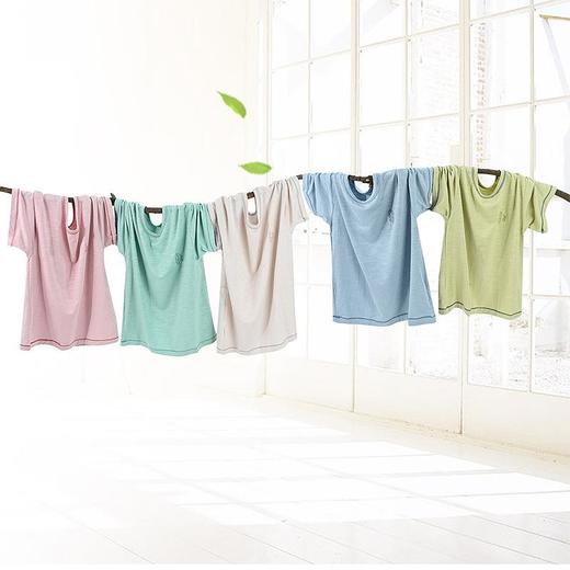 中大童薄款居家服夏季新款男女童短袖长裤莫代尔睡衣空调服批发 商品图3