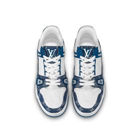 【预定款】LOUIS VUITTON 路易威登 男士 LV TRAINER 运动休闲鞋 1A9JGR 现货预定款，3-7天可收到