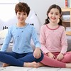 韩版弹力内衣套装男女秋款莱卡棉中大童秋衣裤睡衣家居服一件代发 商品缩略图2