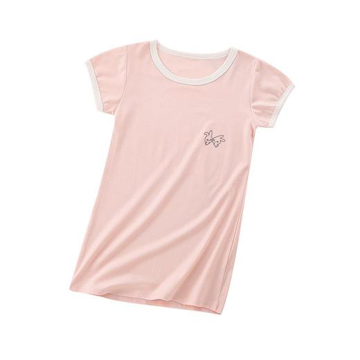 舒绒睡衣女夏季睡裙韩版可爱少女外穿休闲家居服薄款连衣裙批代发 商品图4