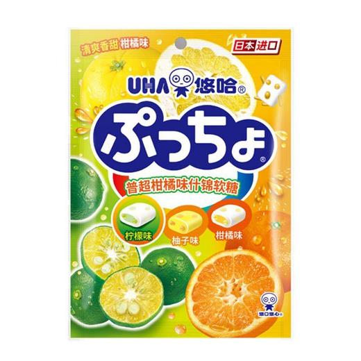 悠哈普超杂锦软糖90g（碳酸/水果/柑橘/乳酸菌味） 商品图1