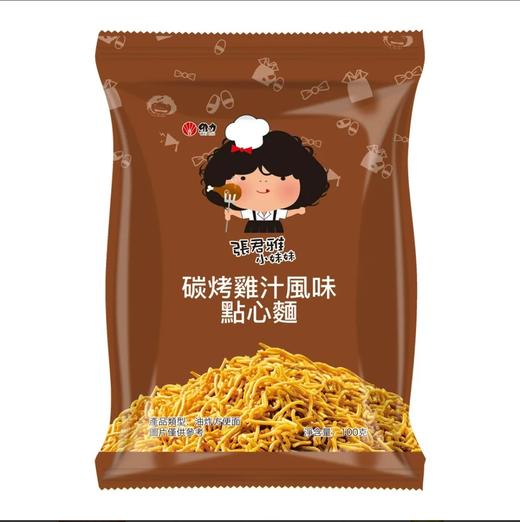 张君雅碳烤鸡汁风味点心面100g 商品图0