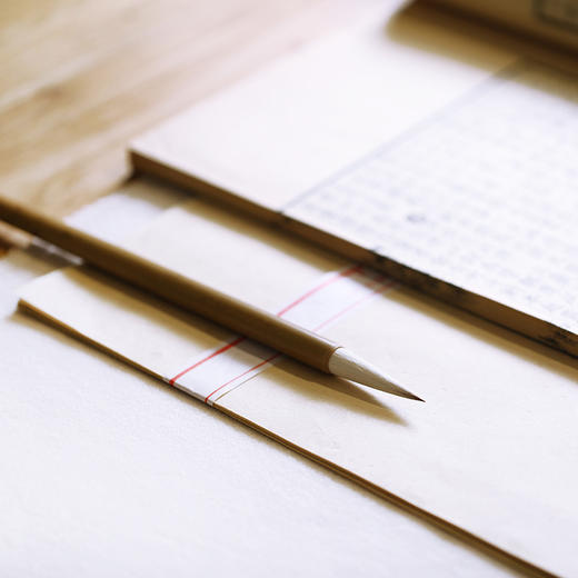 毛笔楷书七羊三狼兼毫毛笔欧体颜体柳体唐楷中楷书法用笔桔舍 商品图4