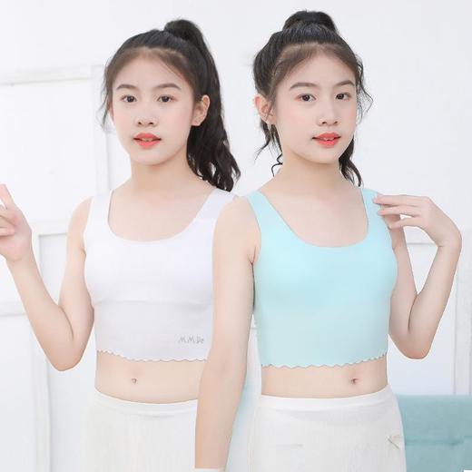 发育期背心少女内衣学生初中生凸点9岁女孩16岁高中女童文胸代发 商品图1