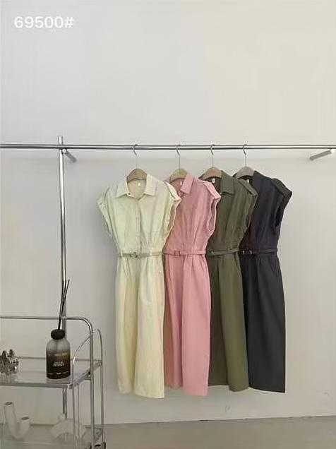 【门店同款】2023年夏季无袖工装连衣裙 153446370 商品图0