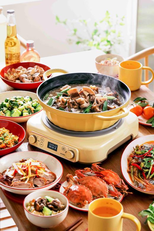 北鼎 多功能不粘锅电磁炉一体 L651轻松秒变大厨 商品图2