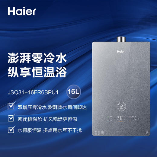 海尔（Haier）热水器 JSQ31-16FR6BPU1 商品图0