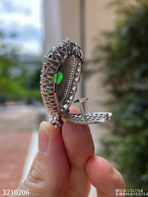 冰艳绿福豆吊坠 79999【3210206】 商品图7