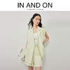 IN AND ON 夏季新款天丝亚麻系带休闲马甲宽松短裤显瘦套装女53396 53397 商品缩略图0