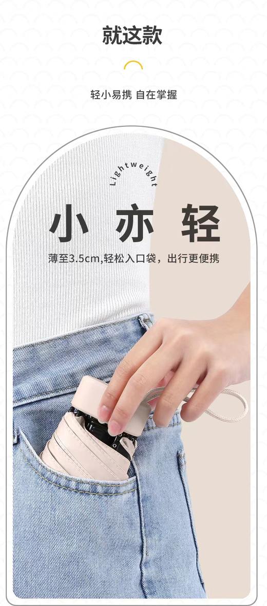 LIZZY CLUB胶囊遮阳雨伞 商品图4