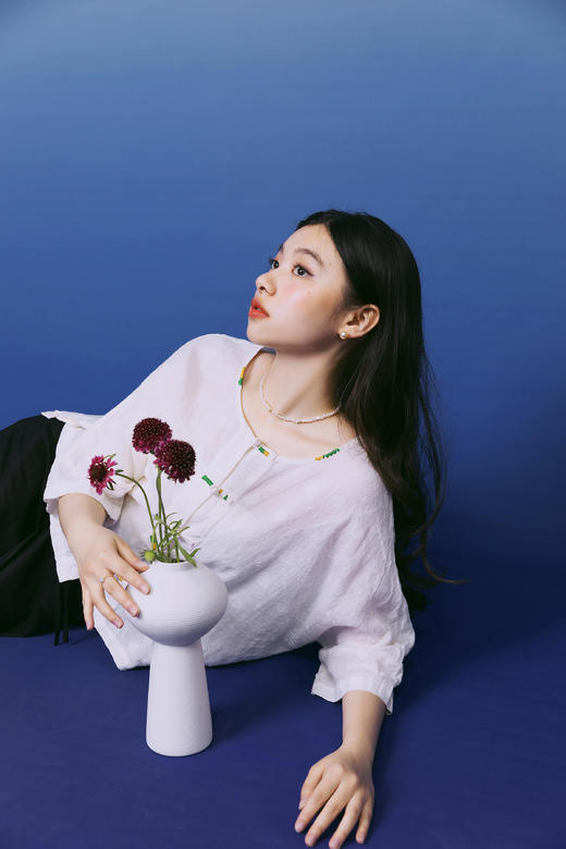 珍珠系列~~巴洛克珍珠18k金豆（一颗）项链/18k的金豆项链（ 调节球 5颗 ）可叠戴- 商品图8