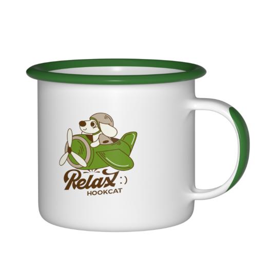 开飞机的条条《渔夫猫》Relax手工搪瓷杯 | 露营杯 | 咖啡&茶杯 商品图4