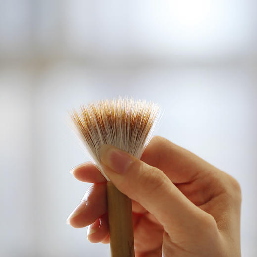 毛笔楷书七羊三狼兼毫毛笔欧体颜体柳体唐楷中楷书法用笔桔舍 商品图3