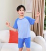 男童夏季莫代尔短袖短裤家居服薄款空调服短袖插肩睡衣两件套批发 商品缩略图0