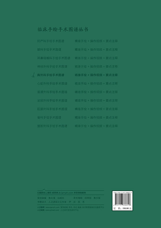 胸外科手绘手术图谱 精准手绘+操作视频+要点注释 徐国成等编 临床手绘手术图谱丛书 常见肿瘤相关胸腔镜手术操作 人民卫生出版社 商品图4