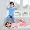 新款儿童夏季家居服套装薄款莱卡棉睡衣男女中大童短袖长裤空调服 商品缩略图3