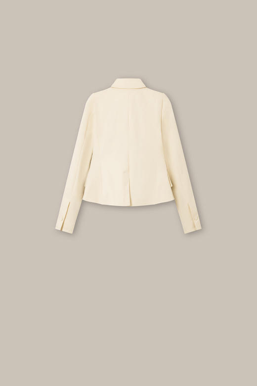 Mark Kenly Domino Tan  奶油色JUSTINE收腰短夹克 商品图3