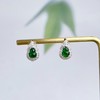 S925翡翠耳环-葫芦 商品缩略图0