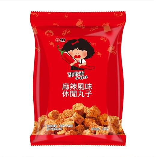 张君雅麻辣风味休闲丸子80g 商品图0