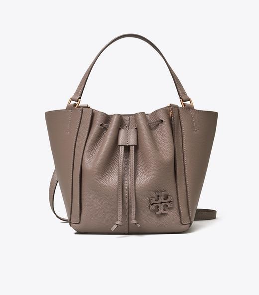 折上折！Tory Burch TB专柜款MCGRAW菜篮子包 大象灰🐘 商品图2
