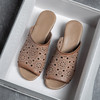 MLD-9921夏季新款粗高跟拖鞋女外穿复古鱼嘴鞋民族风凉拖鞋女 商品缩略图4