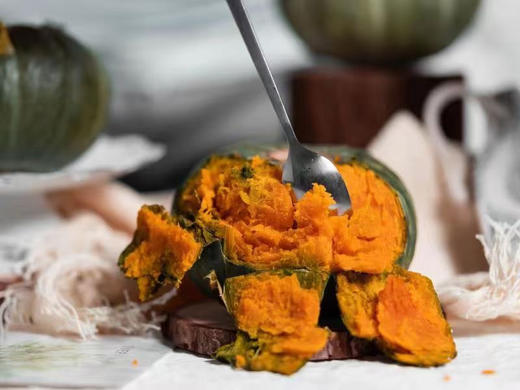 早餐好搭档：叁色栗栗南瓜！香甜粉糯，仔细品尝有一股蟹黄的香味～ 商品图1