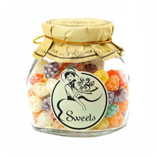 莎莎的店1886什锦水果味糖果150g（草莓/贝壳形） 商品图2